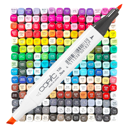 Маркеры Copic Classic для рисования купить поштучно
