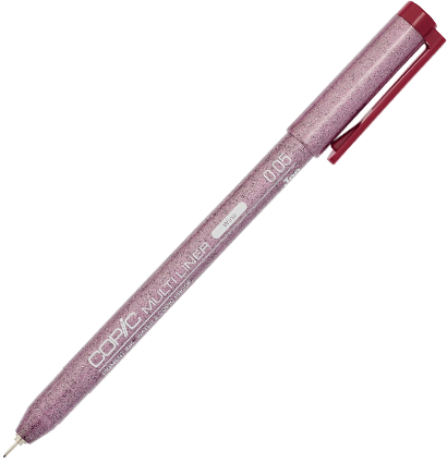 Капиллярный линер Copic Multiliner винный поштучно / выбор толщины купить в магазине товаров для рисования Copic.Club с доставкой по РФ и СНГ Капиллярный линер Copic Multiliner винный