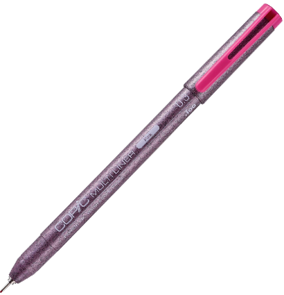 Капиллярный линер Copic Multiliner розовый поштучно / выбор толщины купить в магазине товаров для рисования Copic.Club с доставкой по РФ и СНГ Капиллярный линер Copic Multiliner розовый