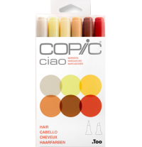 Copic Ciao 6 Hair набор маркеров "Причёски"