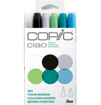 Copic Ciao 6 Sea набор маркеров "Морские"