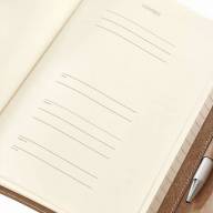 Блокнот SenseBook Flap L с кожаной обложкой нелинованный А4 80 гм - Блокнот SenseBook Flap с кожаной обложкой нелинованный 20.5 x 28.5 см / 80 гм купить в магазине Copic.Club с доставкой по всему миру