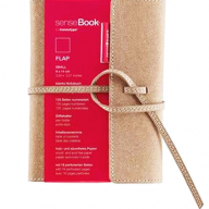 Блокнот SenseBook Flap S с кожаной обложкой линейка А6 80 гм - Блокнот SenseBook Flap S с кожаной обложкой линейка А6 / 80 гм купить в магазине Copic.Club с доставкой