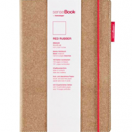 Блокнот SenseBook Red Rubber M на резинке с кожаной обложкой клетка А5 80 гм - Блокнот SenseBook Red Rubber M на резинке с кожаной обложкой клетка А5 / 80 гм купить в магазине Copic.Club с доставкой по всему миру